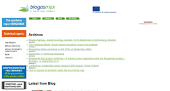 Desktop Screenshot of biogasmax.co.uk